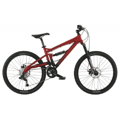 haro dual suspension mountain bike